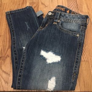 Rock Revival crop jeans